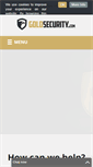 Mobile Screenshot of goldsecurity.com